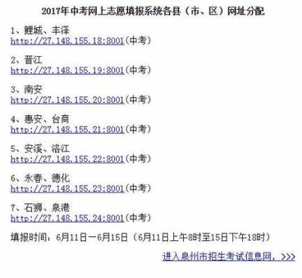 漳州中考网上填报志愿（漳州中考志愿填报网站登录）