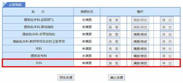 高考志愿可以只填1b吗（高考志愿只填20个）