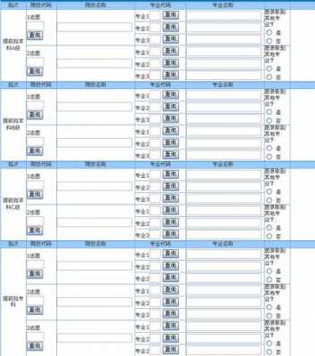 2017福建志愿表（福建高考志愿表样本）