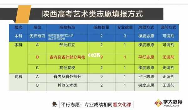 陕西省艺术类报志愿（陕西艺术生报志愿）