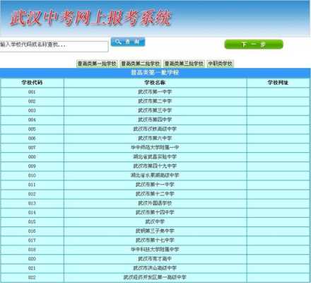 武汉市中考志愿填报（武汉市中考志愿填报学校代码）