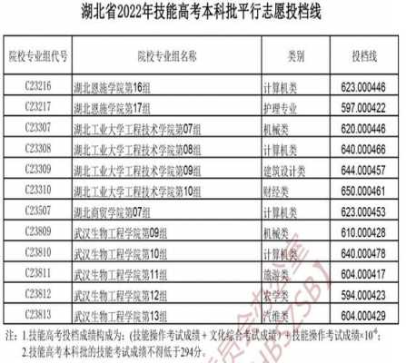 湖北省教育网技能高考志愿（湖北省技能高考招生）