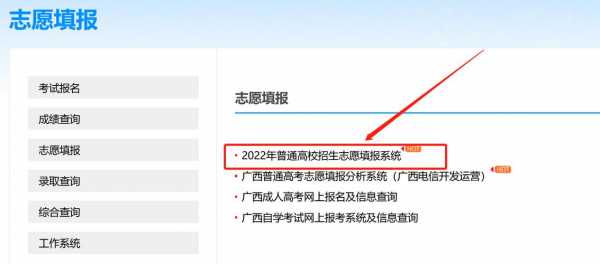 广西志愿怎么填（广西志愿填报流程视频）