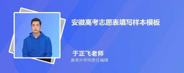 安徽省高考填志愿吧（安徽省高考志愿填报指导）