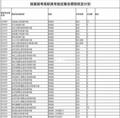 征集志愿高校名单（征集志愿院校名单）