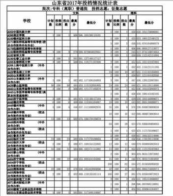 2017山东专科志愿数量（2019山东专科人数）