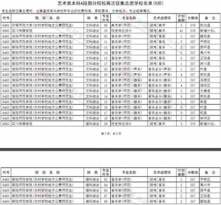 河南艺考征集志愿（河南艺考征集志愿时间）