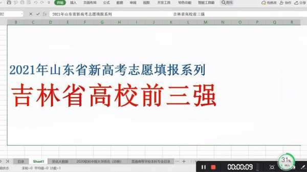 吉林高考志愿分析系统（2021吉林高考志愿查询入口）