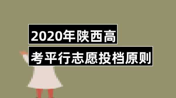 陕西可以填平行志愿吗（陕西省平行志愿录取规则）