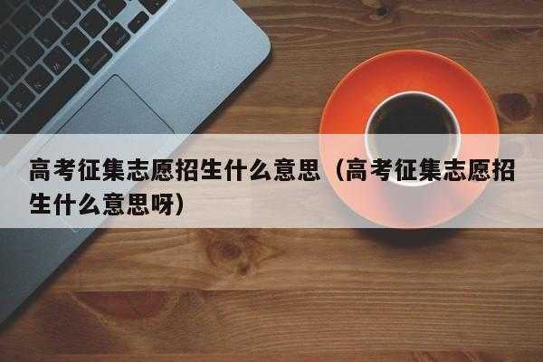 征集志愿录取有多大把握（征集志愿录取机会大吗录取几率是多少）