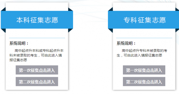 征集志愿填报系统2019（征集志愿填报系统在哪里）