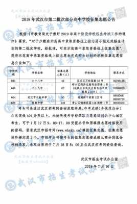 湖北征集志愿计划院校（湖北征集志愿计划院校名单公示）