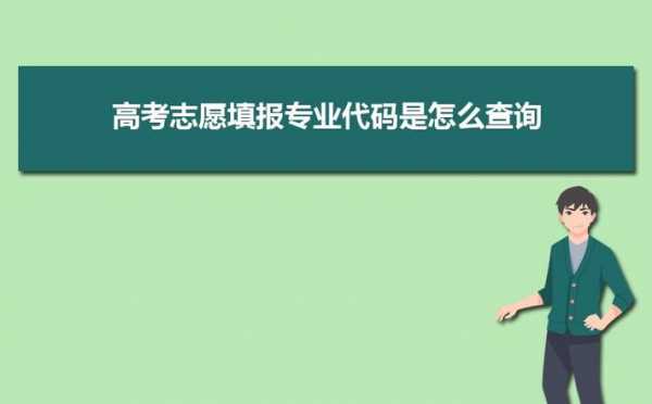 志愿填报专业代码无效（填报志愿输入专业代码为什么显示不出专业名称）