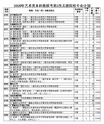 第一第二专业志愿（第一志愿的第二专业）