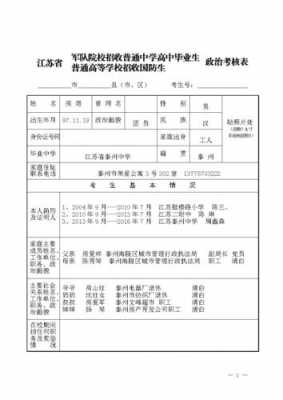 高考志愿填报军校（高考志愿填报军校政审资料怎么填）