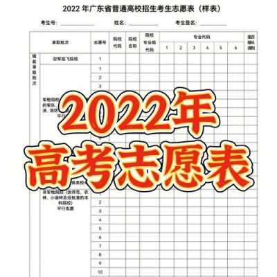 高考志愿填报单志愿表（2020高考志愿填报表范本）