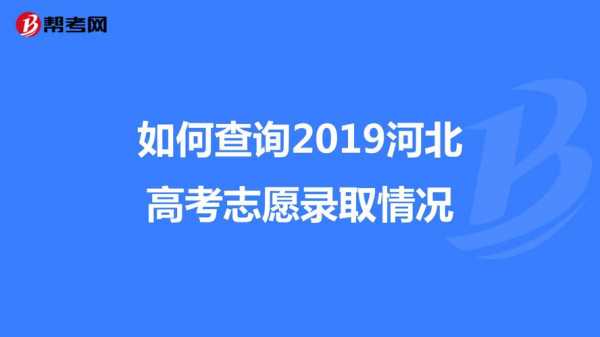 河北志愿录取查询（河北志愿录取查询系统入口官网）