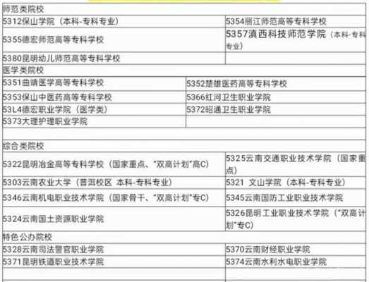 云南高考填几个志愿（云南省高考报志愿可以报几个学校）