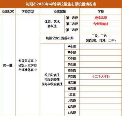 沈阳中考志愿填报表格（沈阳市2021年中招考生志愿信息录入表怎么填）