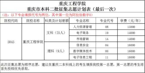 重庆市本科征集志愿（重庆本科批征集志愿如果填报）