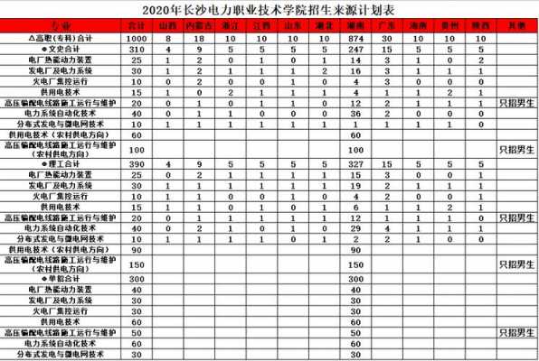 长沙电力职业技术学院志愿（长沙电力职业技术学院招生简章2020年）