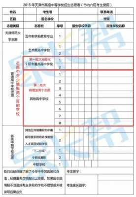 天津市中考填报志愿（天津市中考填报志愿在哪填）