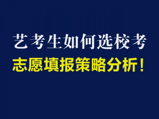 播音主持报考志愿（播音主持志愿填报规则）