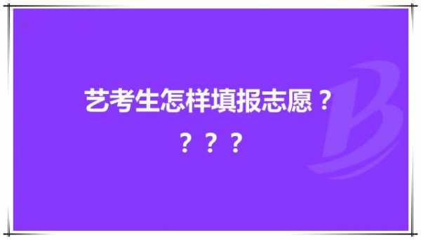 艺考生填报志愿参考书（艺考生填报志愿参考书和普通批次考生参考书一样吗）