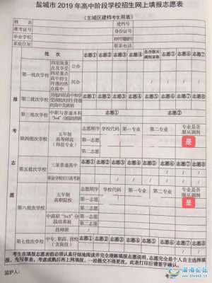 青海省中考志愿表空白（青海省中考志愿表空白表格）