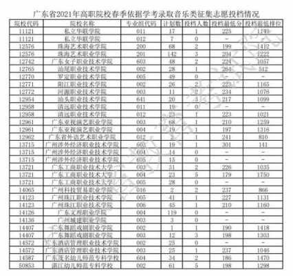 广东平行志愿投档数（2021广东平行志愿可以填几个学校）