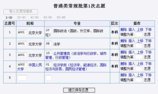 报考志愿修改（报考志愿修改后有清空档案吗）