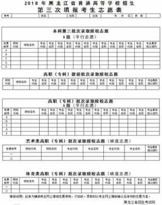 2018黑龙江一批报志愿（黑龙江高考报志愿时间2019）