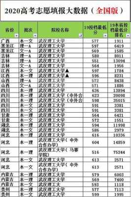 武汉理工大学提前批志愿（武汉理工大学提前批志愿录取）