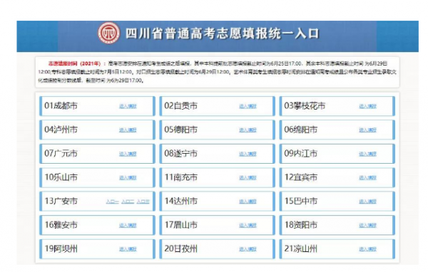 四川省志愿有几个（四川填报志愿机构有哪些?）