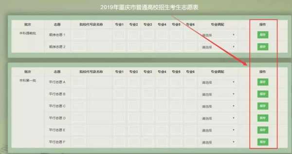 2019年重庆怎么填志愿（重庆2021年高考志愿怎么填）