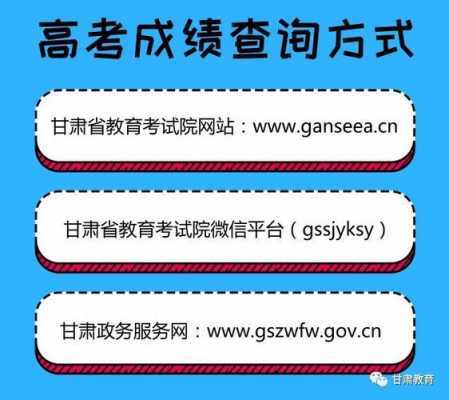 甘肃2018填报志愿指南（2018甘肃省高考成绩查询系统入口）