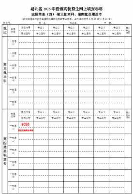 普通高校网上志愿填巴中（普通高校招生网上填报志愿表怎么填）