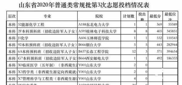 山东省春季高考志愿填报表（山东2021春季高考报名志愿）