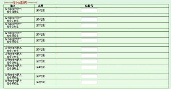 梅州市初中志愿报名（梅州市中考志愿）