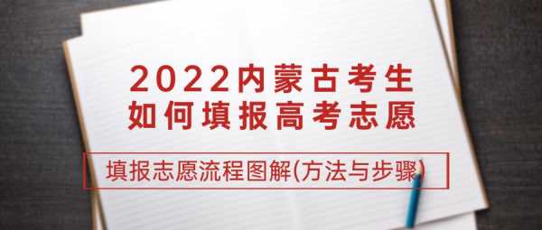 内蒙高考报志愿方式（内蒙古高考志愿流程详细讲解图）