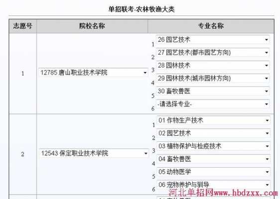 河北单招二志愿查询（河北省单招一志愿录取查询）