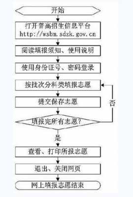 填报志愿过程四川（四川填报志愿流程图）