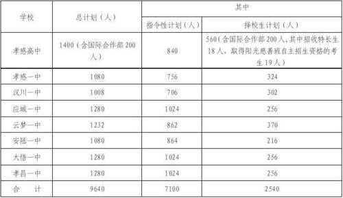 孝感市中考志愿填报表（孝感中考志愿填报表样本）