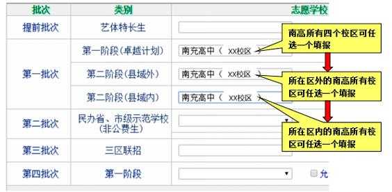 南充教育局志愿网址（南充教育局招生网）