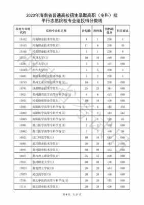 海南专科可以报多少个志愿（海南专科可以报多少个志愿专业）