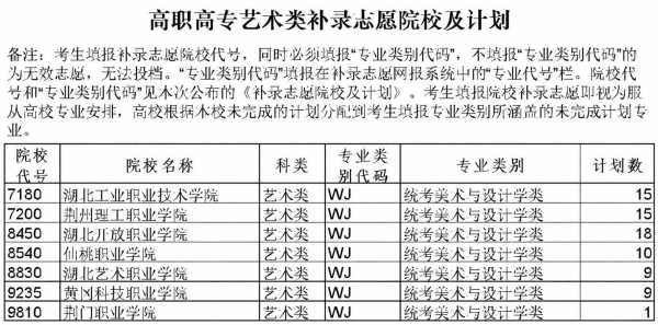 高职高专征集志愿补录学校（高职补录学校名单）