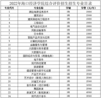 海口经济学院志愿报考（海口经济学院2021年招生章程）