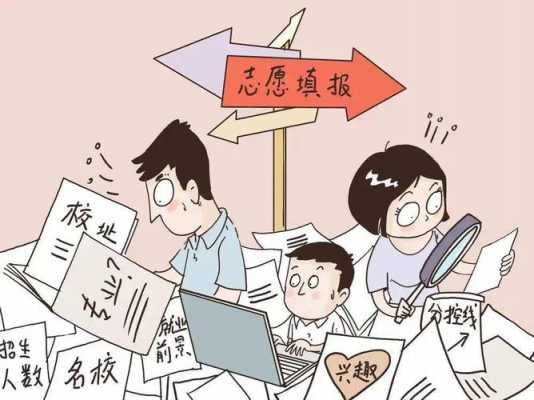 高考志愿图（高考志愿图片漫画）