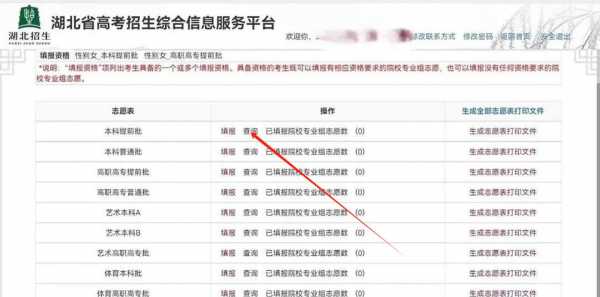 填报志愿网站hubei（填报志愿网站网址登录）