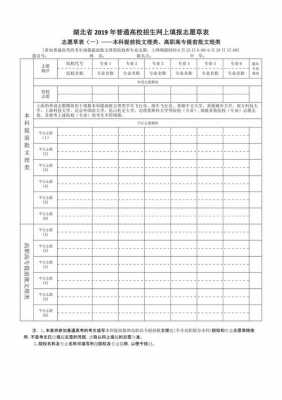 湖北填报志愿草表艺术提前（2021湖北高考志愿草表怎么填）